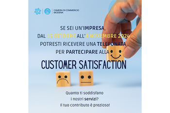 Avvio dell'indagine di Customer Satisfaction 2024