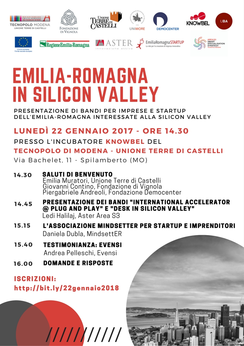 Emilia-Romagna in Silicon valley