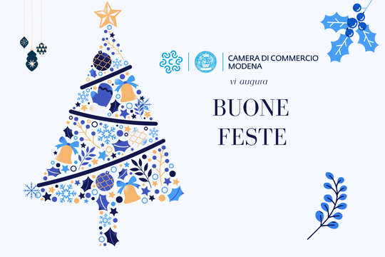 Buone Feste dalla Camera di Commercio di Modena!