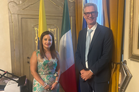 Visita dell'Ambasciatrice della Repubblica del Guatemala Olga María Pérez Tuna in Camera di Commercio a Modena