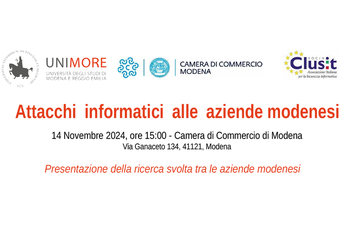 Convegno su "Attacchi informatici alle aziende modenesi"