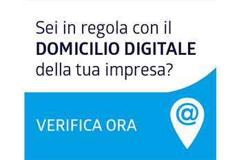 Diffida alle imprese individuali a comunicare il proprio domicilio digitale e contestuale avvio del procedimento di assegnazione d'ufficio in caso di inadempienza ai sensi dell'art. 37 D.L. 76/2020